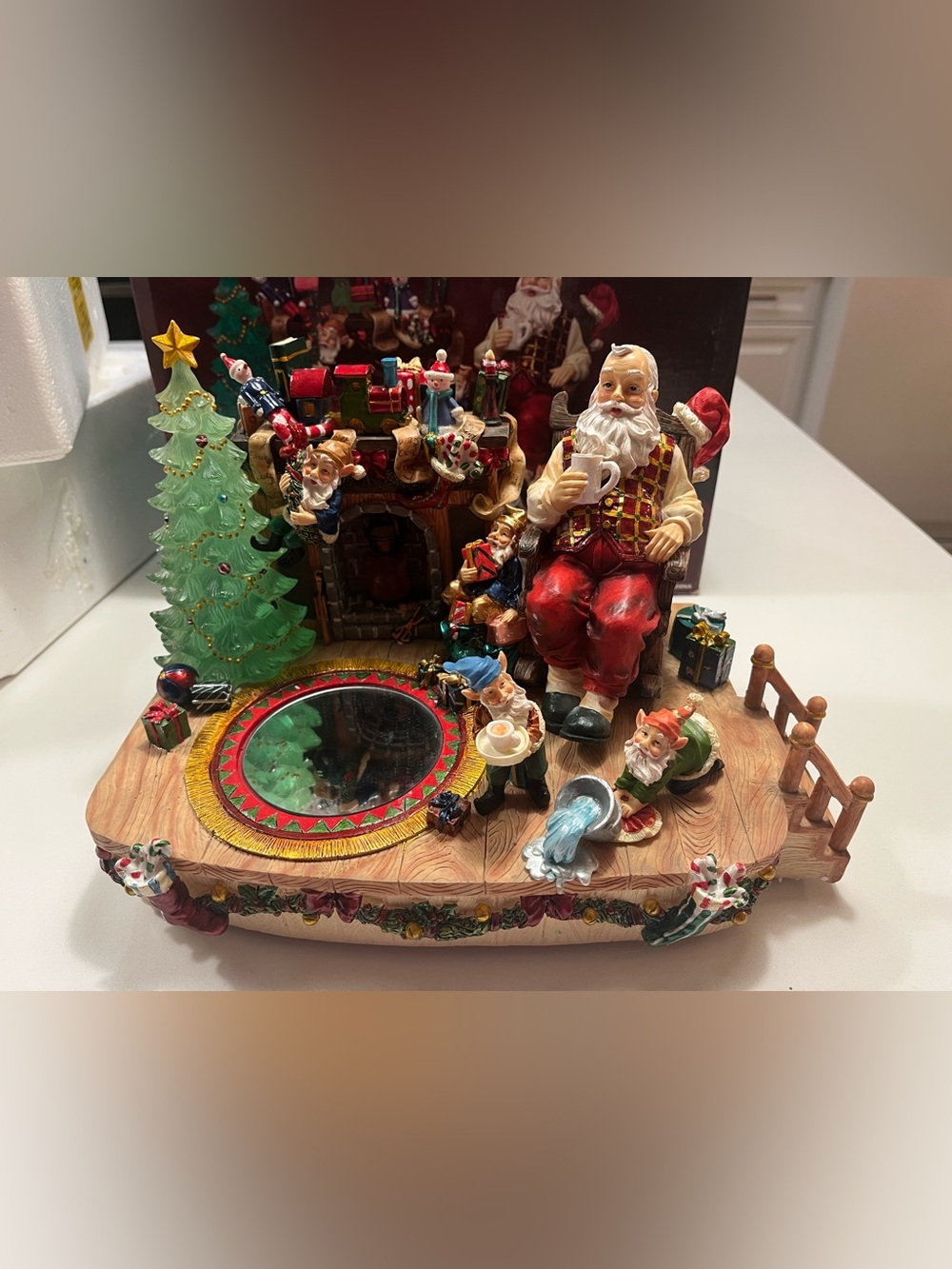 Lighted Santa’s Workshop